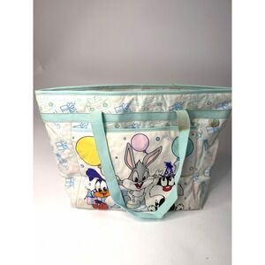 Vintage Baby Boom 1997 Baby Looney Tunes Diaper Bag READ